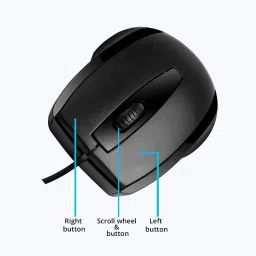 ZEBRONICS Alex Wired Optical Mouse PO 4 Combo Set image 2