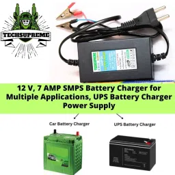 TechSupreme 12 Volt 7 Amp UPS Battery Charger Power Supply Adapter 110 W Adapter-picture-34