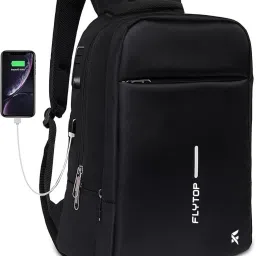 Medium 30 L Laptop Backpack Number Lock Anti Theft with USB Charging Port Vintage Backpack Bag-49