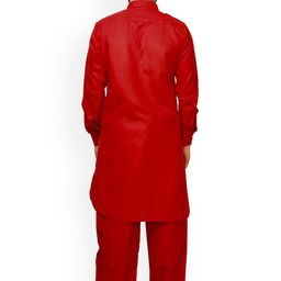 Pro-Ethic STYLE DEVELOPER Shirt Collar Pathani Kurta With Pyjamas image 4