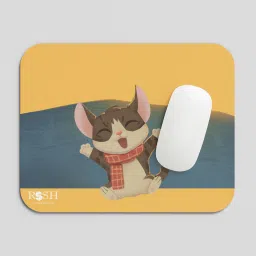 rssh creation Cute Mouse, Anti - Slip Base, High Durability Mouse Pad Mousepad image 2