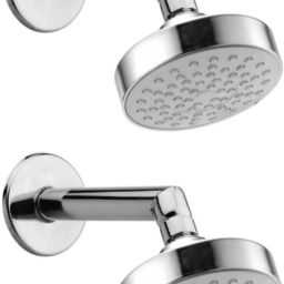 Activa Overhead Shower With Arm - Set of 2 Pieces Fixed Mount-image-7