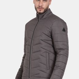 t-base Stand Collar Insulated Puffer Jacket image 3
