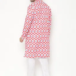 Hangup Men Printed Kurta with Pyjamas image 3