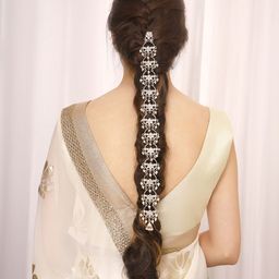 Priyaasi Pearl Elegance Hair Accessory Set-image-5