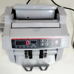DRMS STORE Double mg digital currency counting machine with automatic fake note detection Note Counting Machine-8