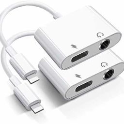 IMMUTABLE White 014 RT-PRO- Latest Mini Size 2 in 1 Charging and Apple to audio and charging cable Phone Converter-21
