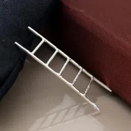 D Pure 999 Silver Ladder, Steps, Chaandi Ki Seedhi , Success, Pooja, Decorative Showpiece - 2 cm-image-33