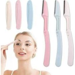 Folding Eyebrow Trimmer, Safety Blade with Anti-Scratch Design, Women-image-12