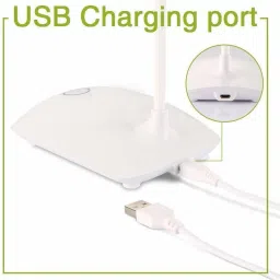 bhajanlal greenery Rechargeable LED Touch On/Off Switch Desk Lamp_L18_L637 Study Lamp image 3