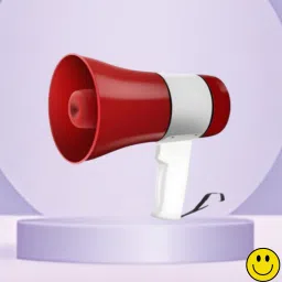 Handheld Megaphone with Siren, Microphone & Rechargeable for Outdoor EventsA57 Megaphone Portable Megaphone Siren Loudspeaker Function &Long Battery BackupE57 Outdoor PA System-15