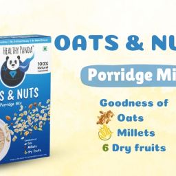 healthy panda Kids Cerelac Combo |Oats & Nuts Baby Food (400g)+Rava & Dry fruit powder baby Cereal image 3