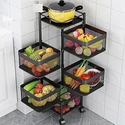 Steel Kitchen Trolley-11