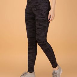 Solid Women Black Tights-image-13