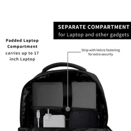 TRAVALATE Ergonomic Lightweight Backpack With USB Charging Port 24L image 4