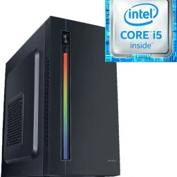 Brand Cell 2nd Generation Intel Core i5 Processor | Fingers RGB-Flow C2 [HDH] Gaming Desktop - Intel® Core™ i5-2400 [4 Cores, 4 Threads] (8 GB RAM/Intel® HD Graphics/1 TB Hard Disk/256 GB SSD Capacity/Windows 11 Pro/1 GB Graphics Memory) Mini Gaming Tower with MS Office-image-7