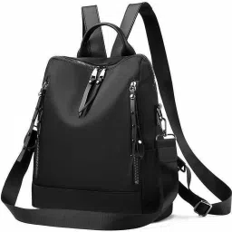 Small 13 L Backpack Medium 15 L College Bag Backpack School Bag Office Bag For Girls women(Black)-image-83