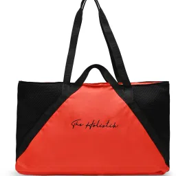 26 L Gym Duffel Bag - UP TOTE - Orange, Black-image-78