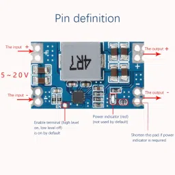 MINI560 DC-DC 12V 5A, Step-Down Stabilized, voltage source module image 5