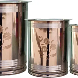 Stainless Steel Grocery Container - 10 L, 20 L, 30 L-17