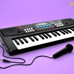 37-Key Musical Piano Keyboard with Microphone 430A1 Song Record Feaure_P599-image-34