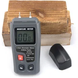 0-99.9% Two Pins Digital Wood Moisture Meter Humidity Tester Timber Damp Detector digital moisture meter for wood digital Wood Moisture Meter, Digital 4 Calibrated Detector Pin-Type Digital Moisture Measurer-15