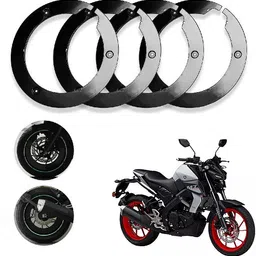 sunriders Bike Wheel Cover 17 Inch For Yamaha MT 15 Black Pack of 4 Pc Wheel Cover For NA NA-picture-37