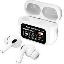 Latest Touch screen Display Earbuds with 30 hour Playtime ANC & ENC Bluetooth Headset-image-56