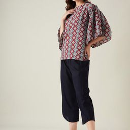 The Kaftan Company Printed Top & Capris image 2