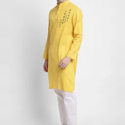 DEVOILER Ethnic Motifs Printed Regular Kurta with Pyjamas image 3