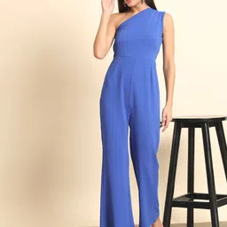 Trend Arrest One Shoulder Basic Jumpsuit image 2