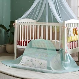 HDPE - High Density Poly Ethylene Infants Washable Baby Mosquitonet Mosquito Net-picture-4
