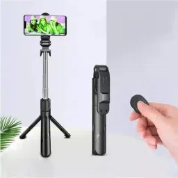 ANANDANI Extendable (Selfie Stick-Q07) Tripod with Bluetooth Wireless Remote Bluetooth Selfie Stick-28