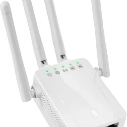 MARS WiFi Range Extender for Home | 300Mbps, 2500 SQ FT Coverage, 20 Devices WiFi Range Extender 2.4 GHz 300 Mbps Wifi Speed Dual Band External Antenna Access Point Mode-3