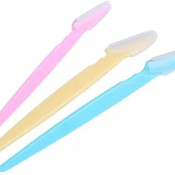 Eyebrow Razor Kit, Face & Eyebrow Hair Shaper Razor Knife Shaver Trimmer Shaving Grooming Remover Kit for Fashion Women Ladies, Women-19