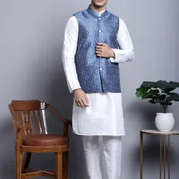 Jompers Printed Nehru Jacket image 5