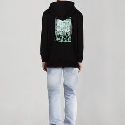 Gini and Jony Boys Graphic Printed Hooded Open Front Jacket image 2