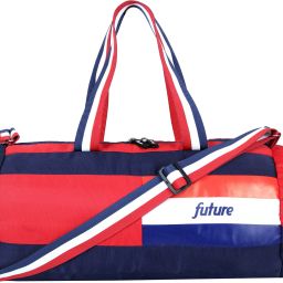 41 L Gym Duffel Bag - BeJonnyBravo Unisex With Shoe Compartment - Red-image-26