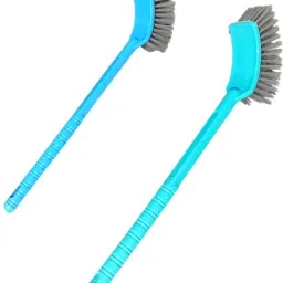Toilet Brush for Pan Cleaning | Long Handle WC Scrubber for Home-image-98