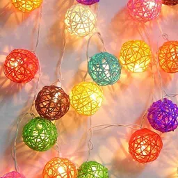 Gathari Multicoloured 20 LED String Lights image 3