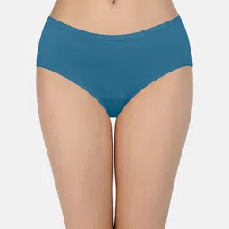 Amante Assorted Pack of 5 Low Rise Outer Elastic Hipster Briefs image 4