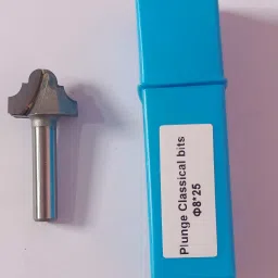 Plunge Classical Bits / CNC bits / Door Membrane Bits D25H10S8-image-4
