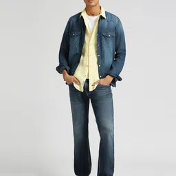 Pepe Jeans Linen Chambray Weave Casual Shirt-image-43