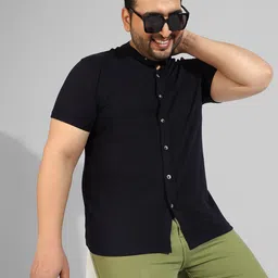 Instafab Plus Size Men Casual Cotton Shirt-image-74