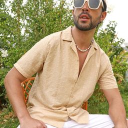 Campus Sutra Classic Geometric Printed Casual Shirt-image-70