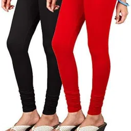 Cotton Lycra Blend Women Churidar-image-43