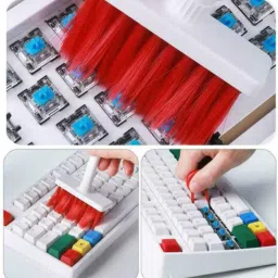 TECNOVIQ 5 in 1 Computer Cleaning Tools Kit for Bluetooth Earphone, Keyboard, Airpods Etc for Computers, Gaming, Laptops, Mobiles image 2