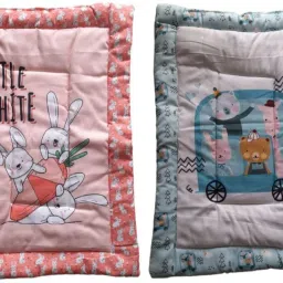 Soft & Comfortable New Born Baby Mattress Combo Pack of 2 (Multicolor)-image-14