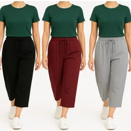brand flex Women Multicolor Capri-picture-44