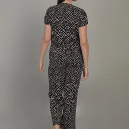 MAYSIXTY Polka Dots Printed Top With Pyjamas image 2